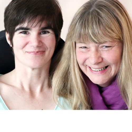 Frau Smolka und ihre Betreuerin