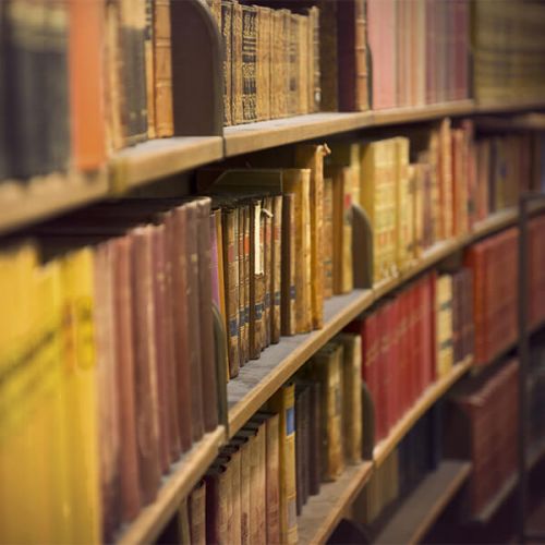 volles Bücherregal