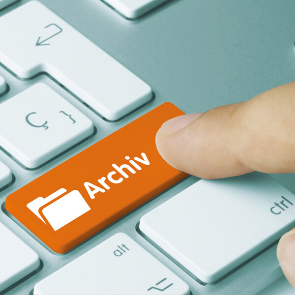 Klick auf einen Archiv-Button