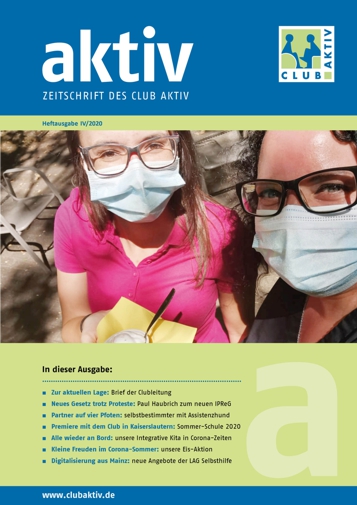 Cover der Ausgabe IV 2020