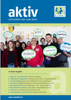 Cover der Ausgabe I 2024